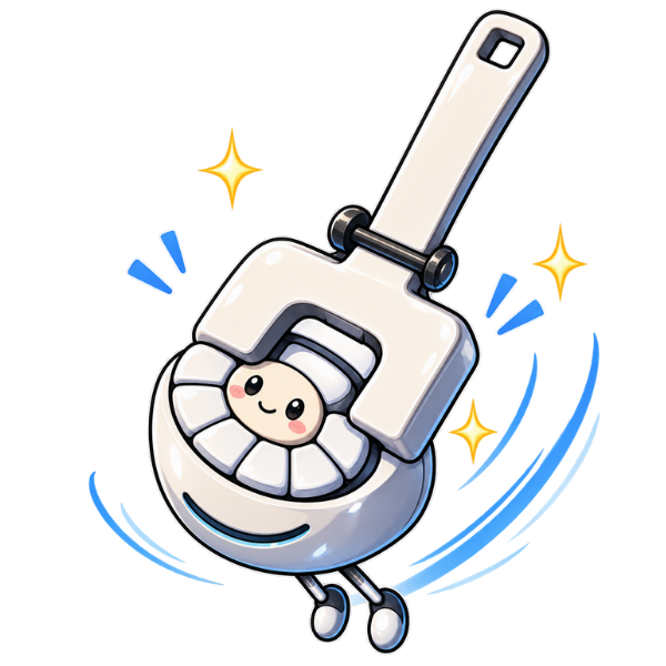 給湯器の交換サインを案内する公式キャラクター