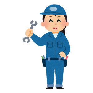 有資格者による施工を行うスタッフ